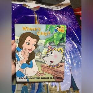 Disney beauty and the beast where’s chip? A book about the rooms in a house